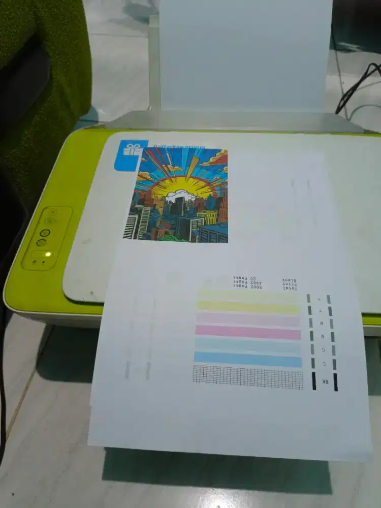 Print scan copy HP 2135 normal siap pakai