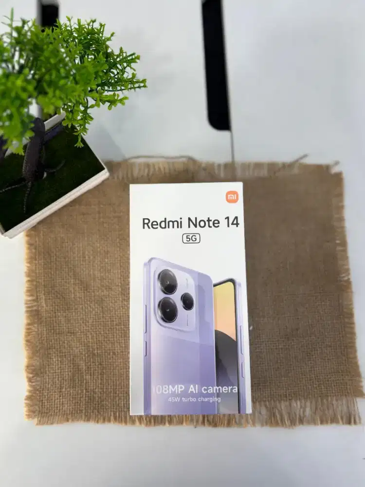 Redmi note 14 5g ram 12/512gb garansi 15 bulan siap antar