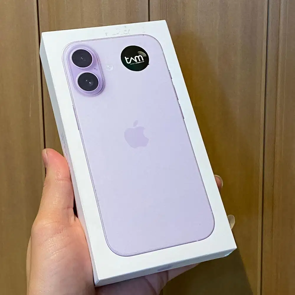 NEW iPhone 17 256GB Lavender Resmi iBox