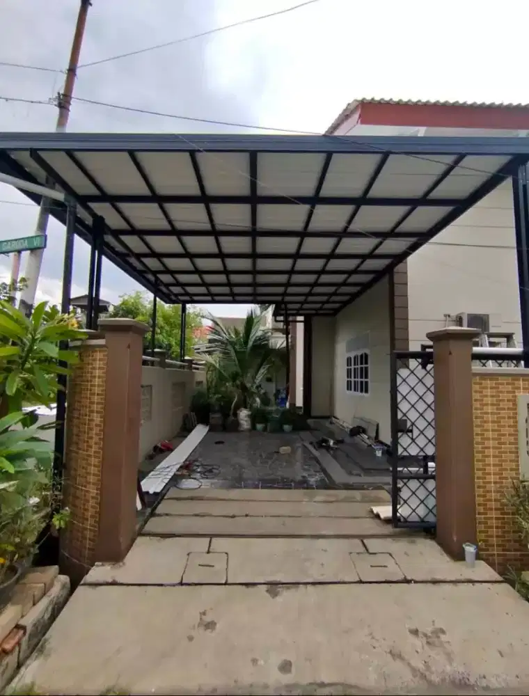 Jasa pasang kanopi baja ringan