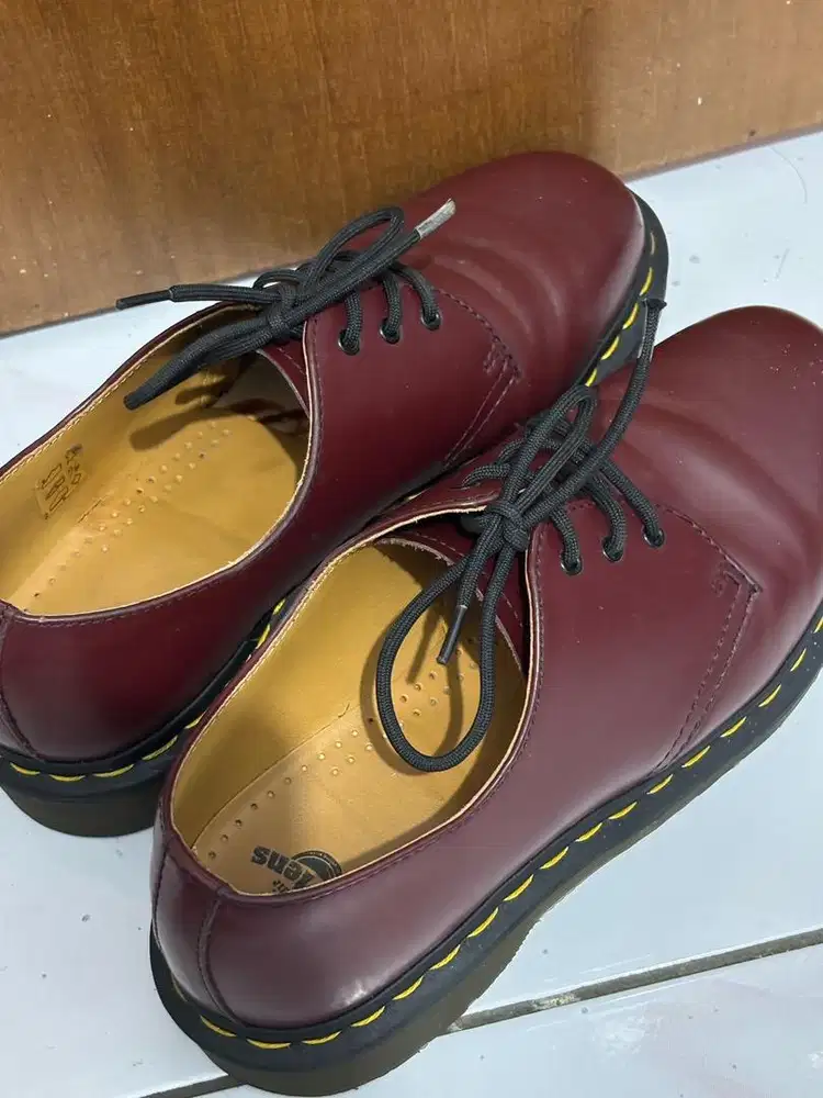 Dr. Martens 1461 Smooth Leather Oxford Shoes - Cherry