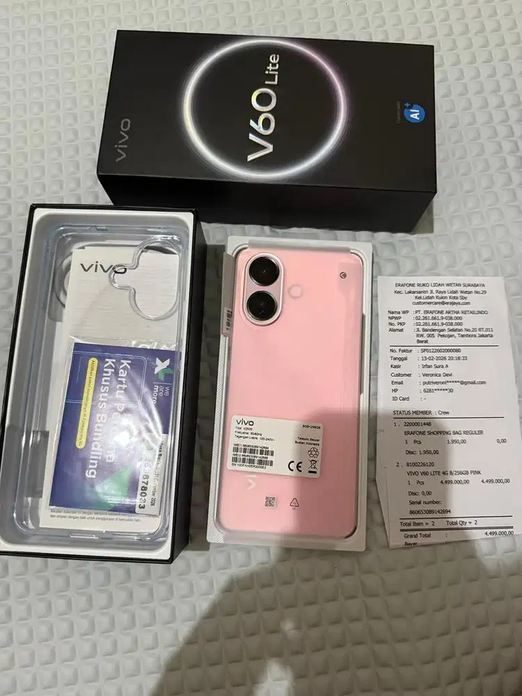 vivo v60 lite 8/256 open box