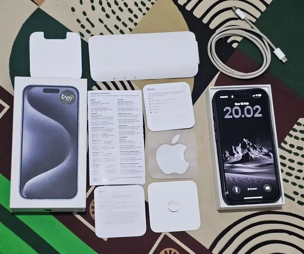 Apple iPhone 15 Pro 128GB Blue Titanium Ex iBox