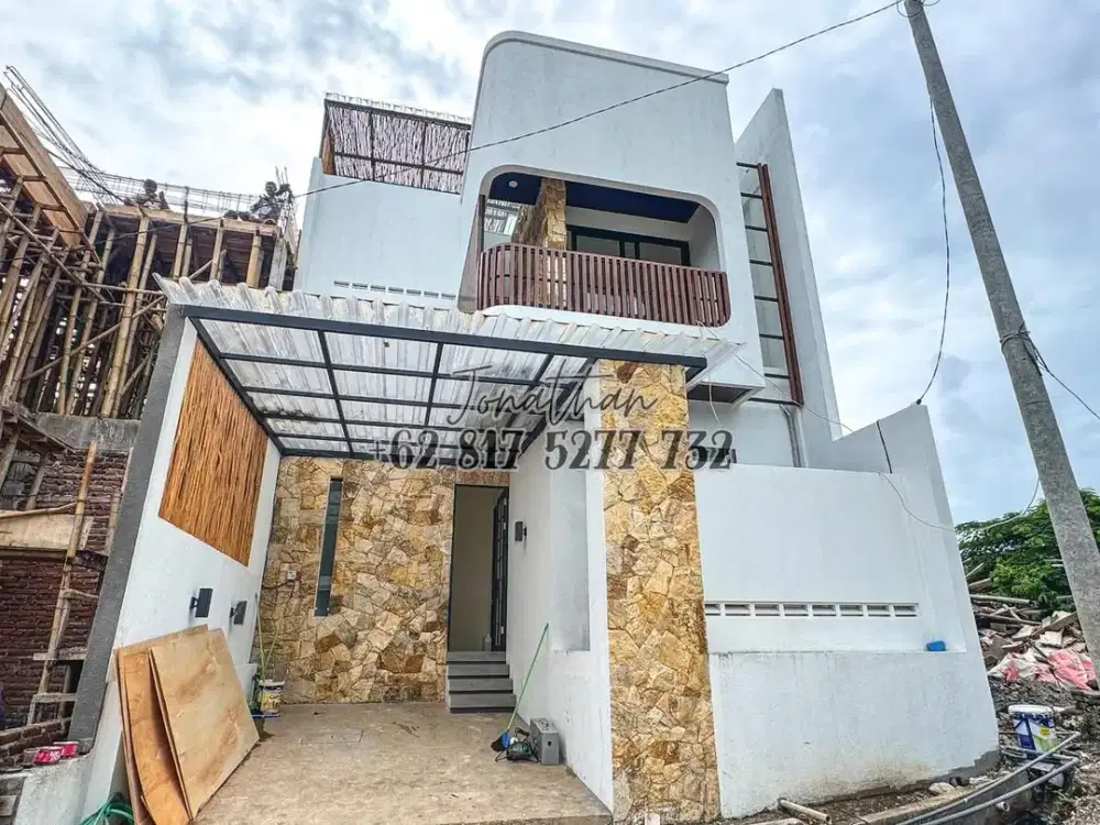 Dijual Villa 3BR Rooftop Ocean View Dharmawangsa Nusa Dua - HSJE