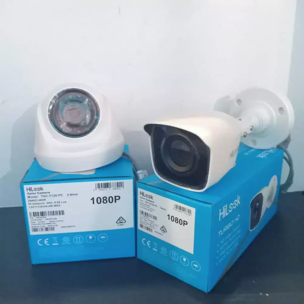 Paket cctv terlaris hilook full hd jamin jernih gratis pasang