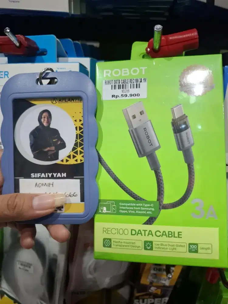 ROBOT DATA CABLE REC100 3A 1M | ATLANTIS DAHSYAT