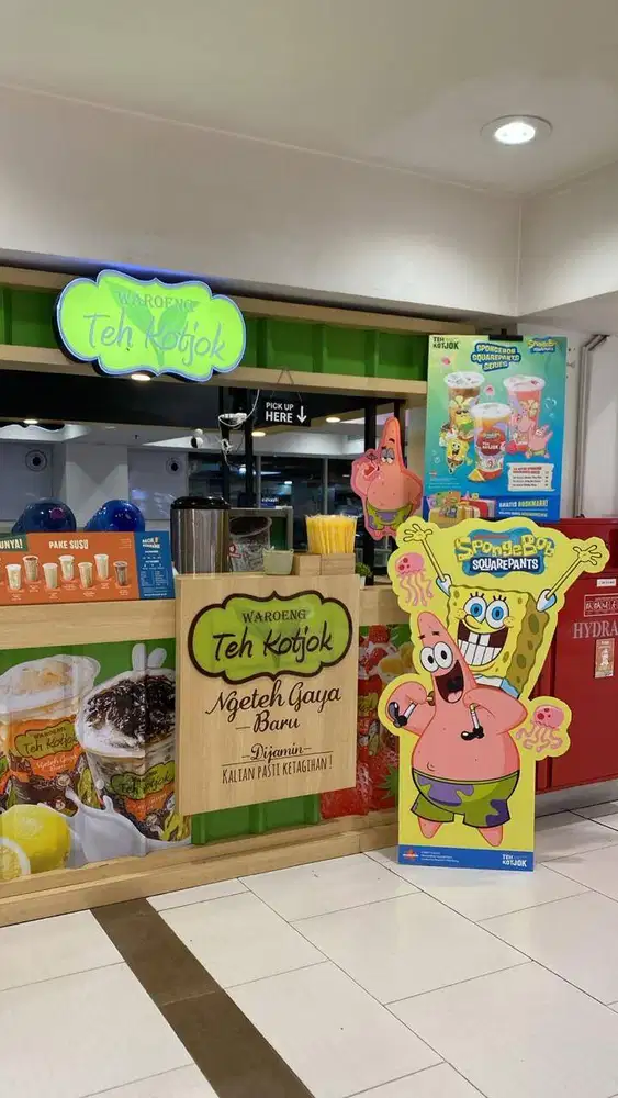 Sales Booth Gerai Minuman Waroeng Teh Kotjok Emporium Pluit