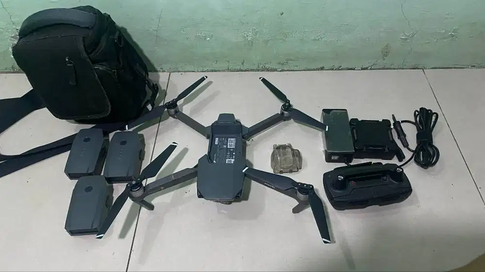 DJI MAVIC PRO 1 FULLSET SIAP PAKAI