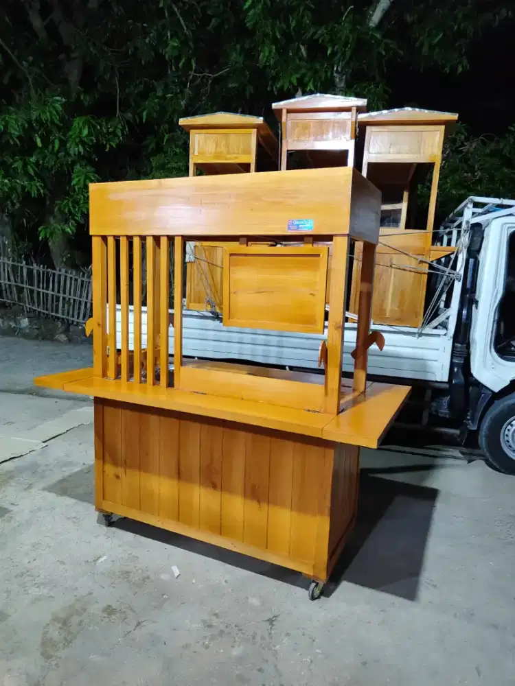 Gerobak Angkringan jg Melayani Pesanan Grobak Bakso Mie Bubur Sate dlL