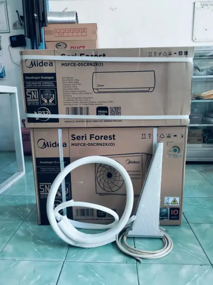 AC 1/2PK DENGAN PEMASANGAN DAN MATERIAL