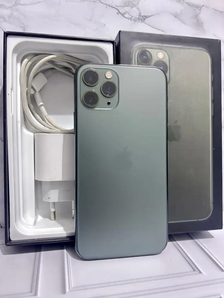 iPhone 11 Pro 256Gb Fullset Mulus Nominus Ex Kemenprin Sinyal Permanen