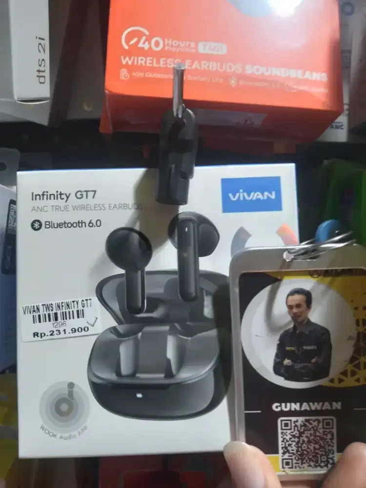 Headset BT VIVAN infinity GT7 ATLANTIS DAHSYAT