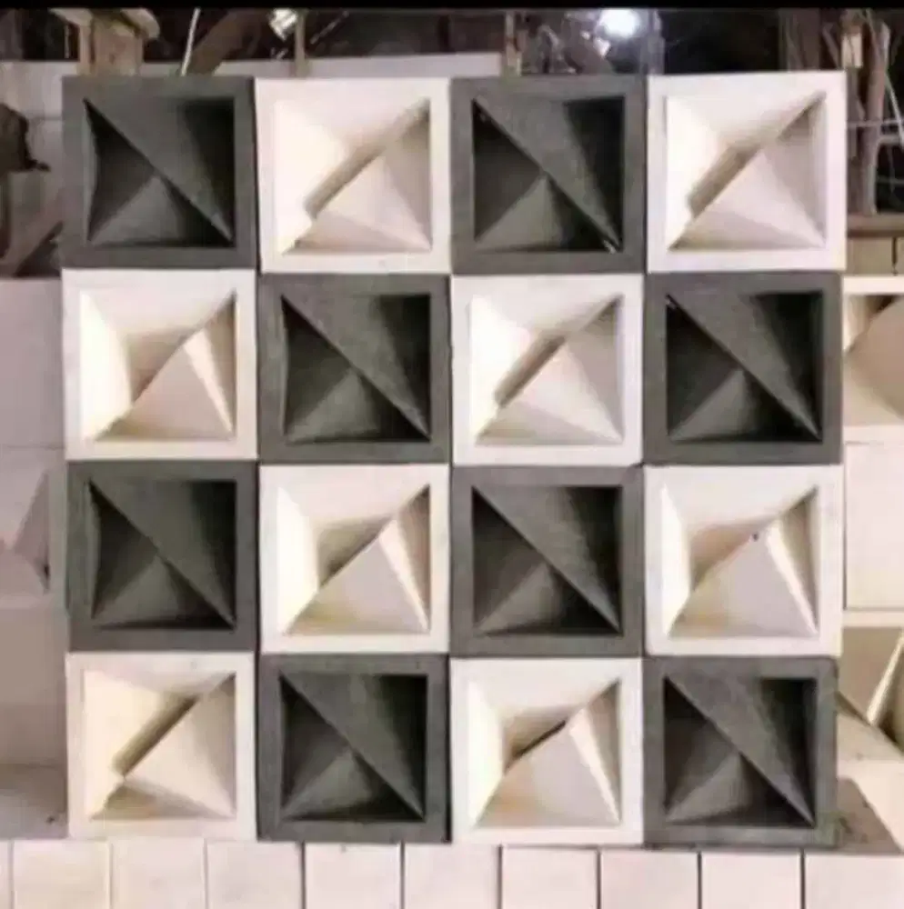 Roster beton berbagai macam motif barang