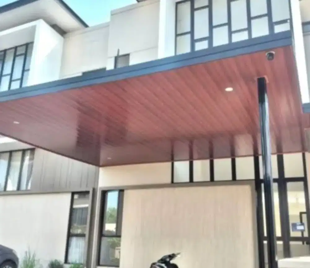 Kanopi baja ringan berikut plafon pvc