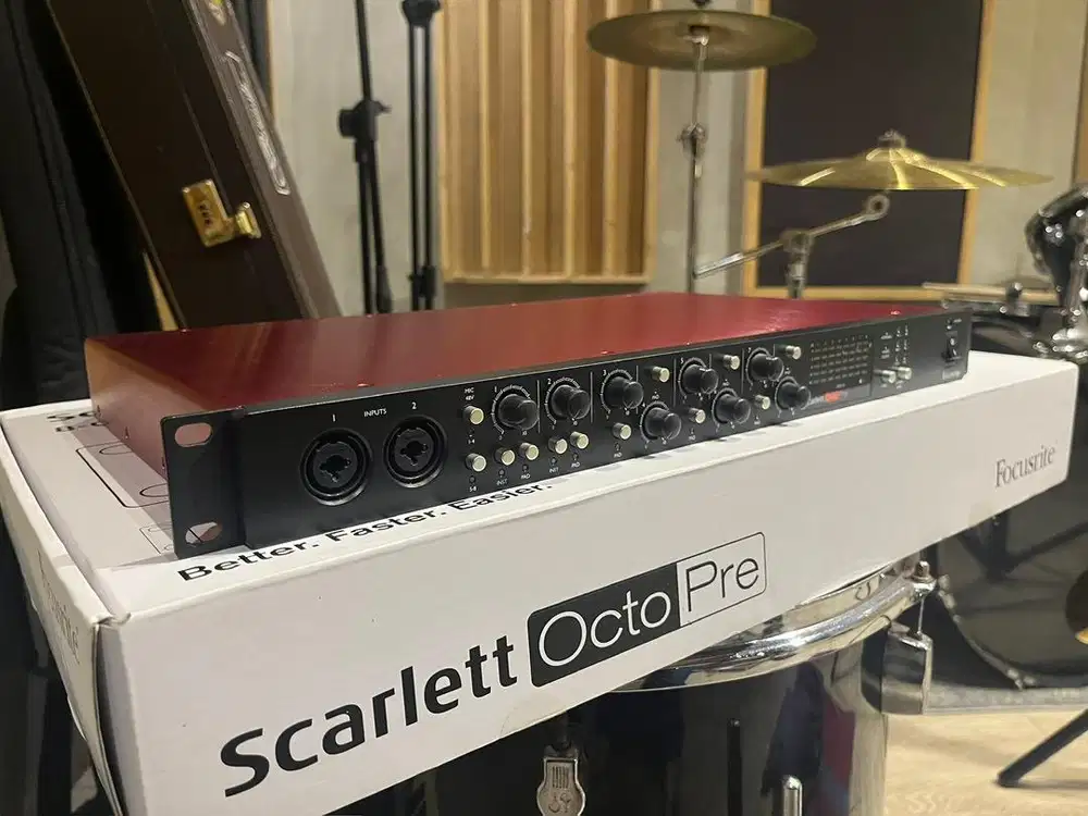 Preamp 8 Channel Focusrite Scarlett OctoPre
