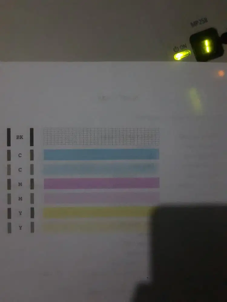 jual cepat printer canon mp258 Bisa scan copy printah infus siap pakai