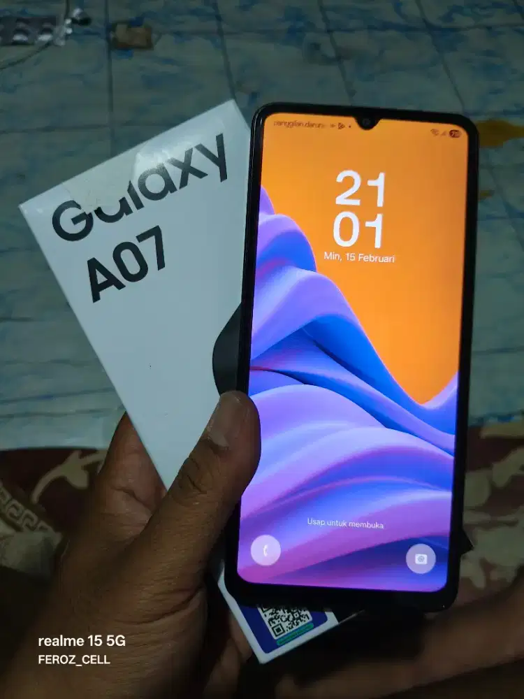 Samsung A07 Helio G99 Mulus Normal Garansi Murah boskuh