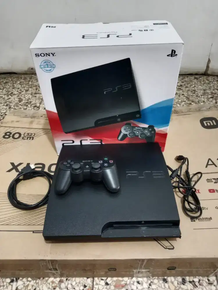 PS3 Slim 500GB Fullgame Murah Super 42 Ps 4 3 Bekas Second 25 Seken