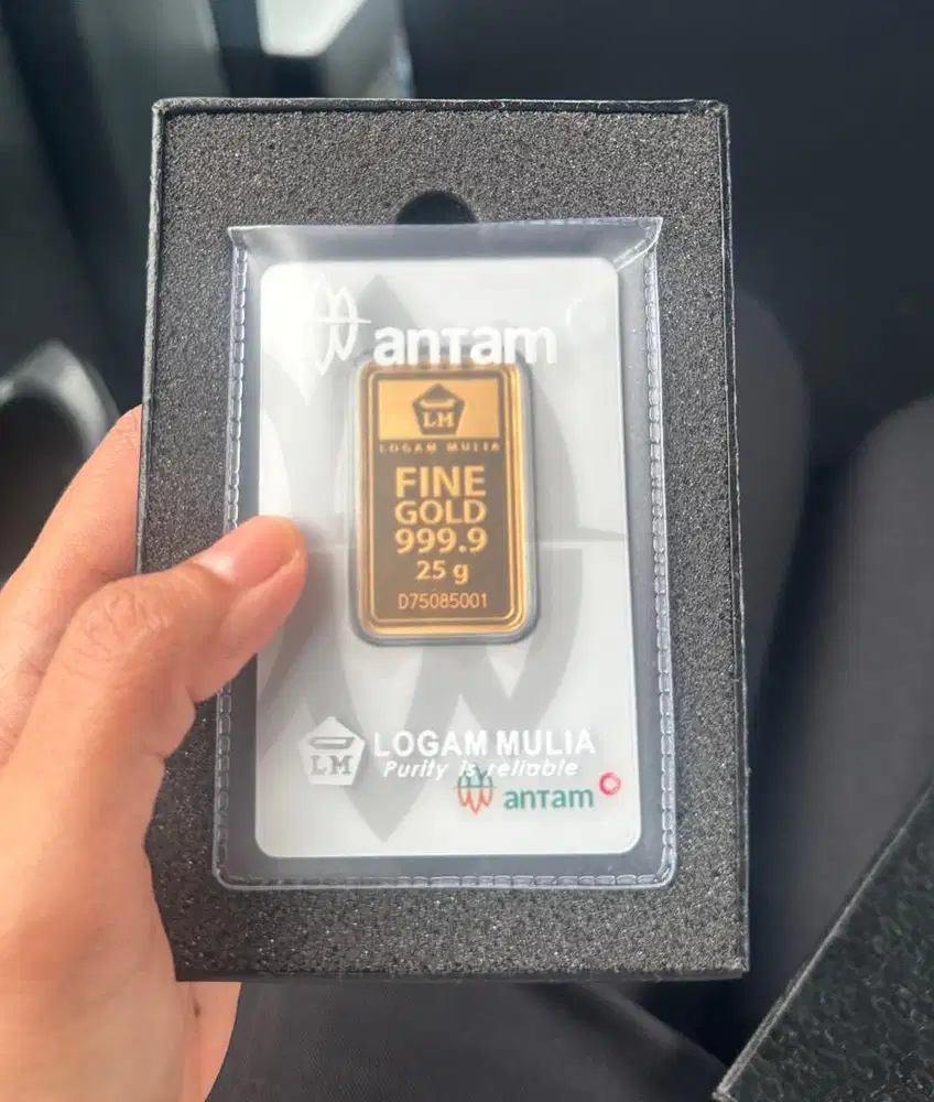 Dijual LM Antam 25gr