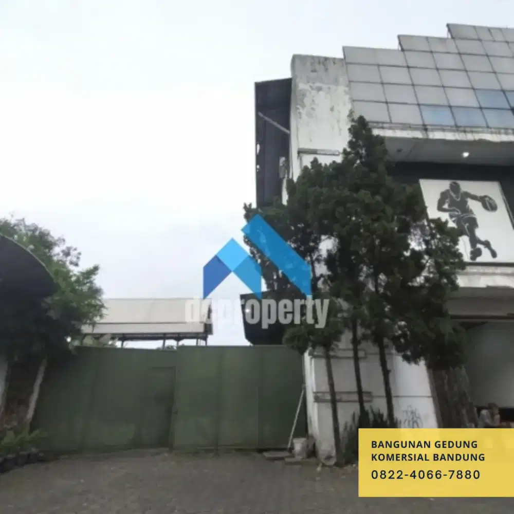 Dijual bangunan gedung komersil Bandung kota