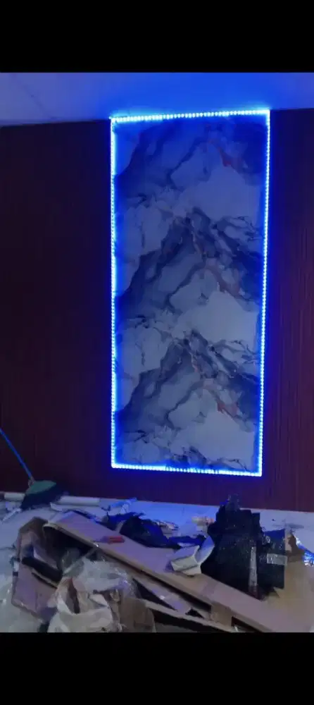 Jasa pasang plafon PVC gipsun dan walpanel