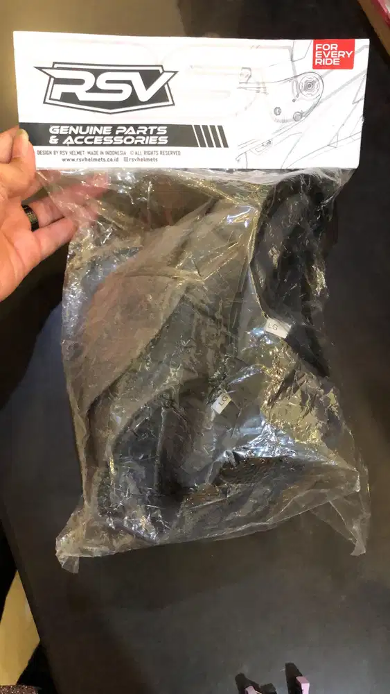 Busa helm RSV new windtail size L ori copotan