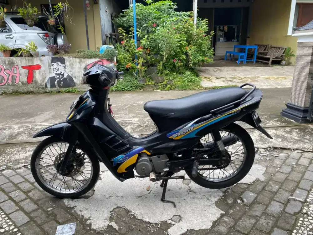 Suzuki Shogun kebo THN 1997 plat AB kota