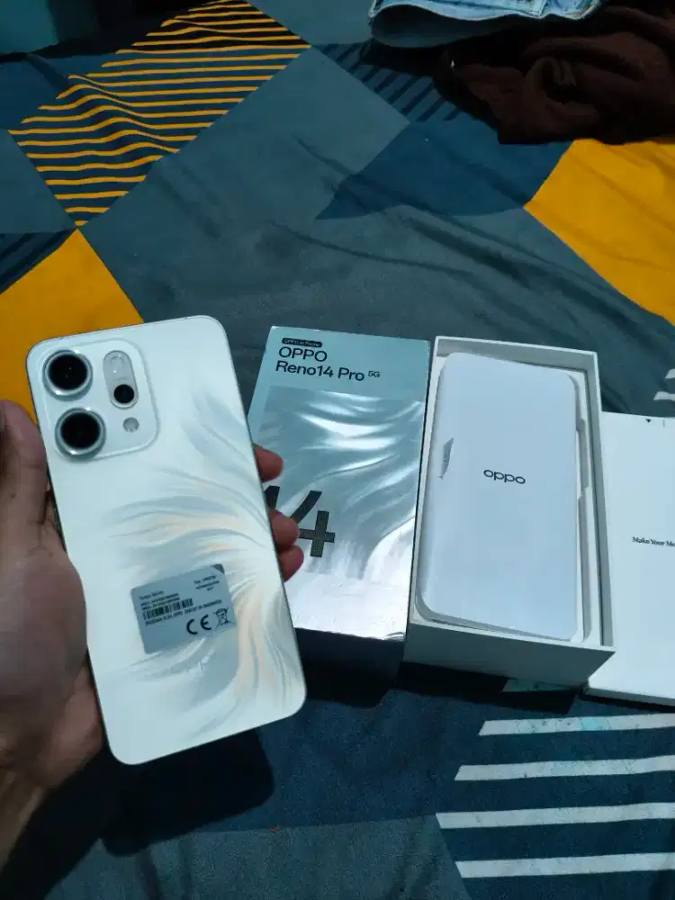Oppo Reno 14 Pro ram 12/512 mulus like new