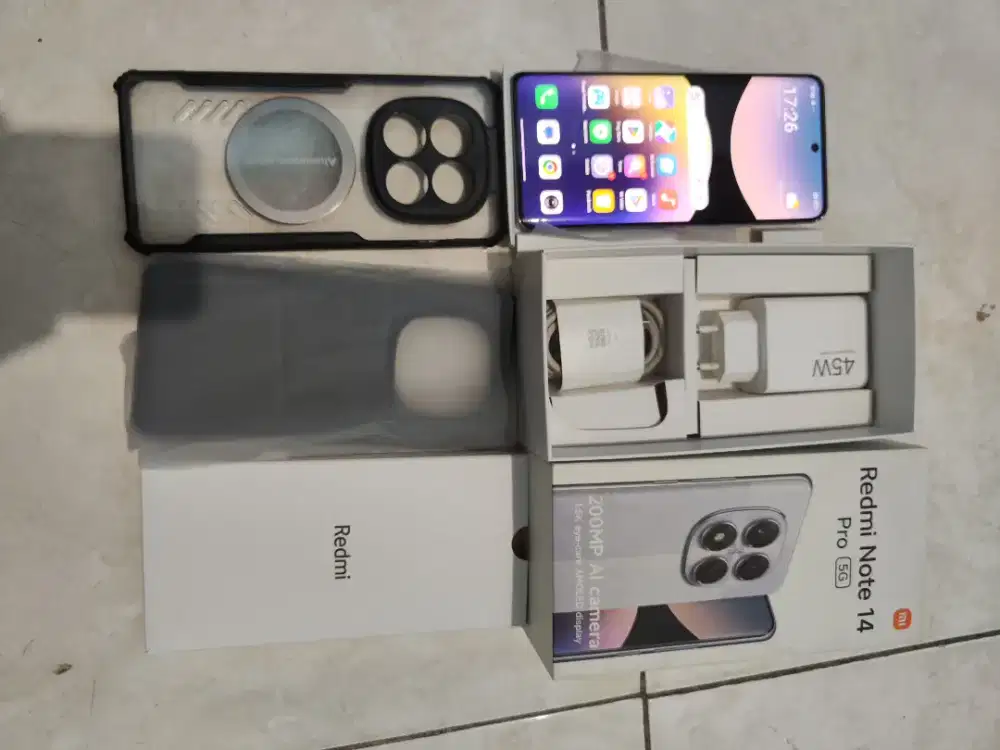 Redmi Note 14 Pro 5G, Ram 12/512GB, Fullset