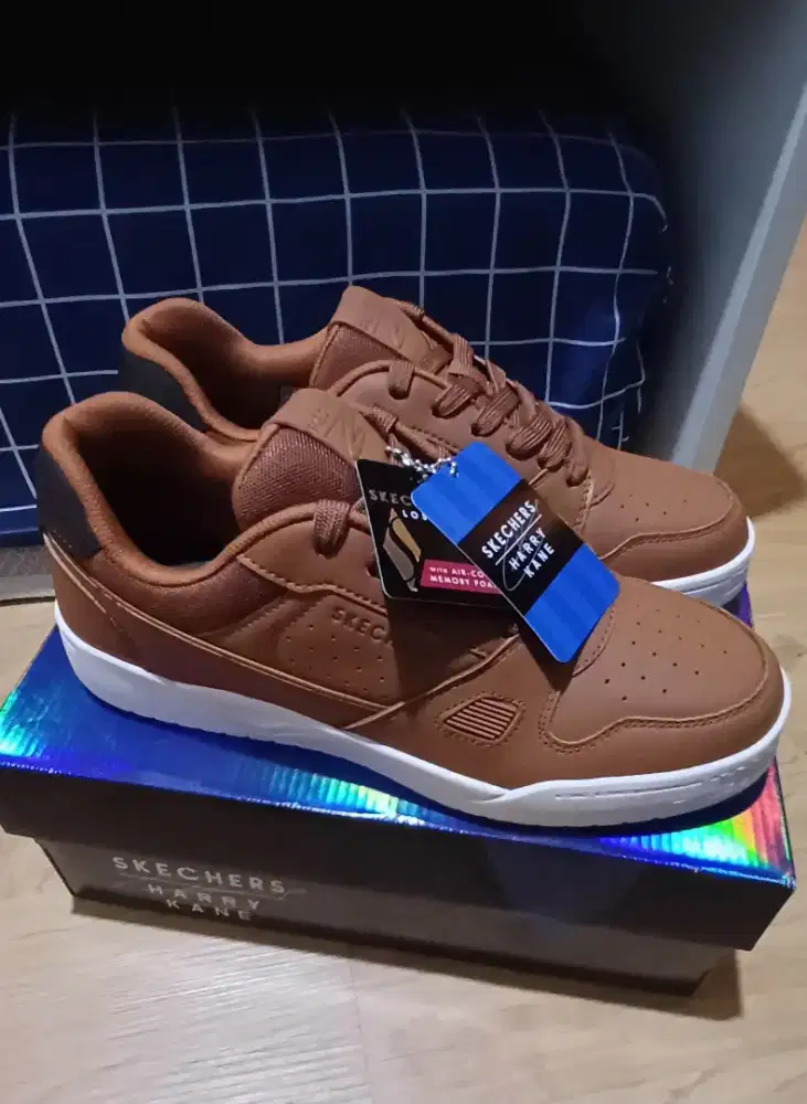 Sepatu Skechers Koopa Men's Sneaker - Chocolate