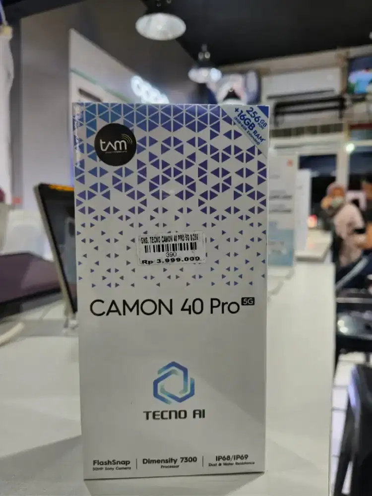 TECNO CAMON 40 PRO 5G 8/256 | ATLANTIS DAHSYAT