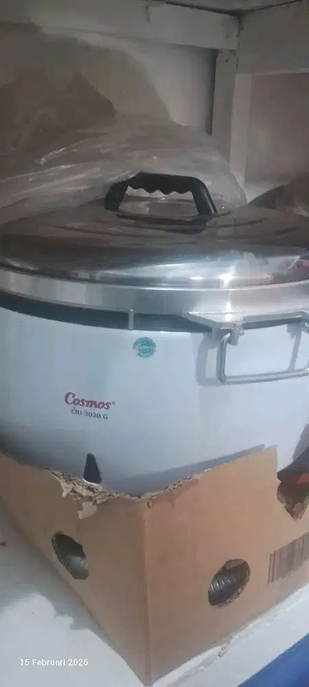 Rice cooker gas/ cosmos CRJ-3020g gas