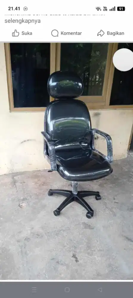 Kursi kantor barang rekondisi