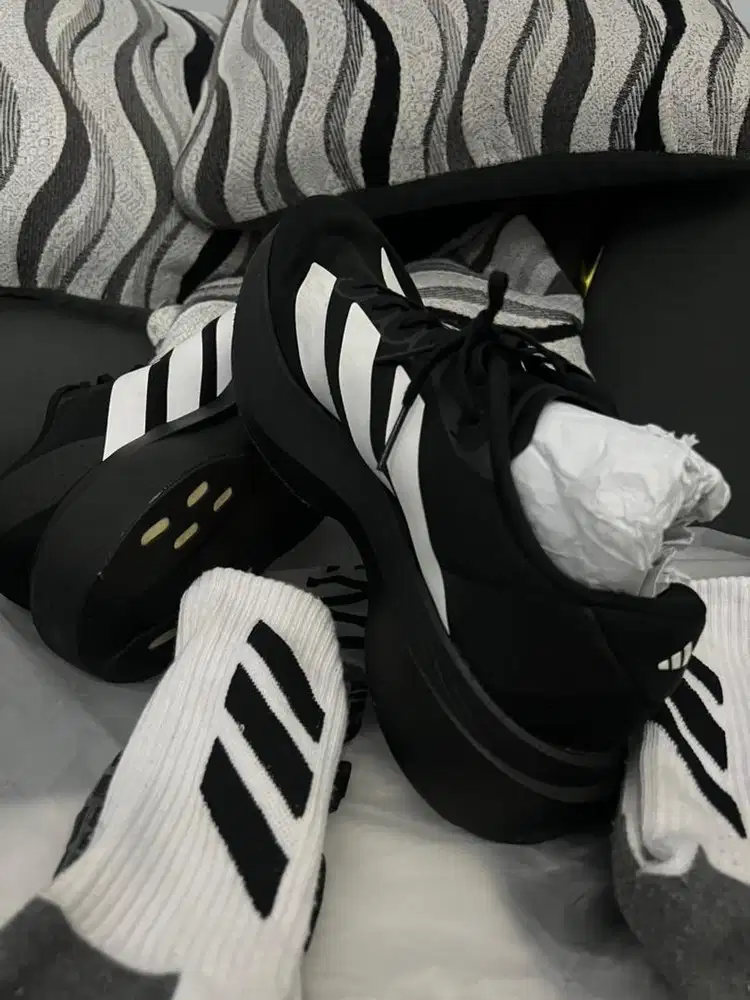 Adidas Adizero EVO SL black/white size 44(28cm) second mulus