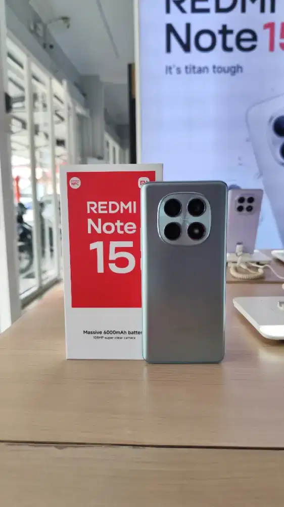 PROMO GEDEN REDMI NOTE 15 8/256 NEW SEGEL