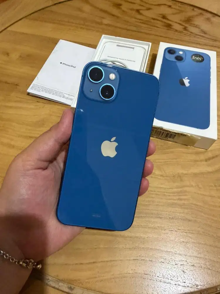 iPhone 13 128 Gb Blue Garansi iBox Original