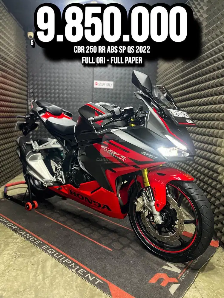 CBR 250 RR OR CBR 250RR ABS SP QS 2022 LOW KM 10XXX FULL ORI RAWATAN