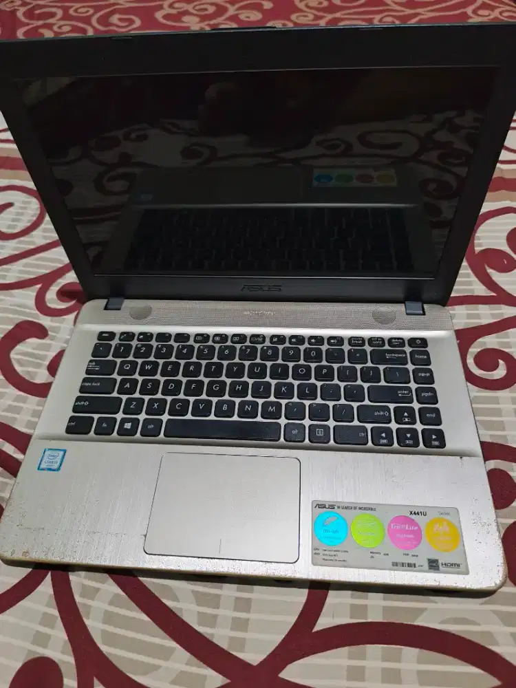 Laptop Asus X441U Intel core i3 RAM 4GB HDD 500GB