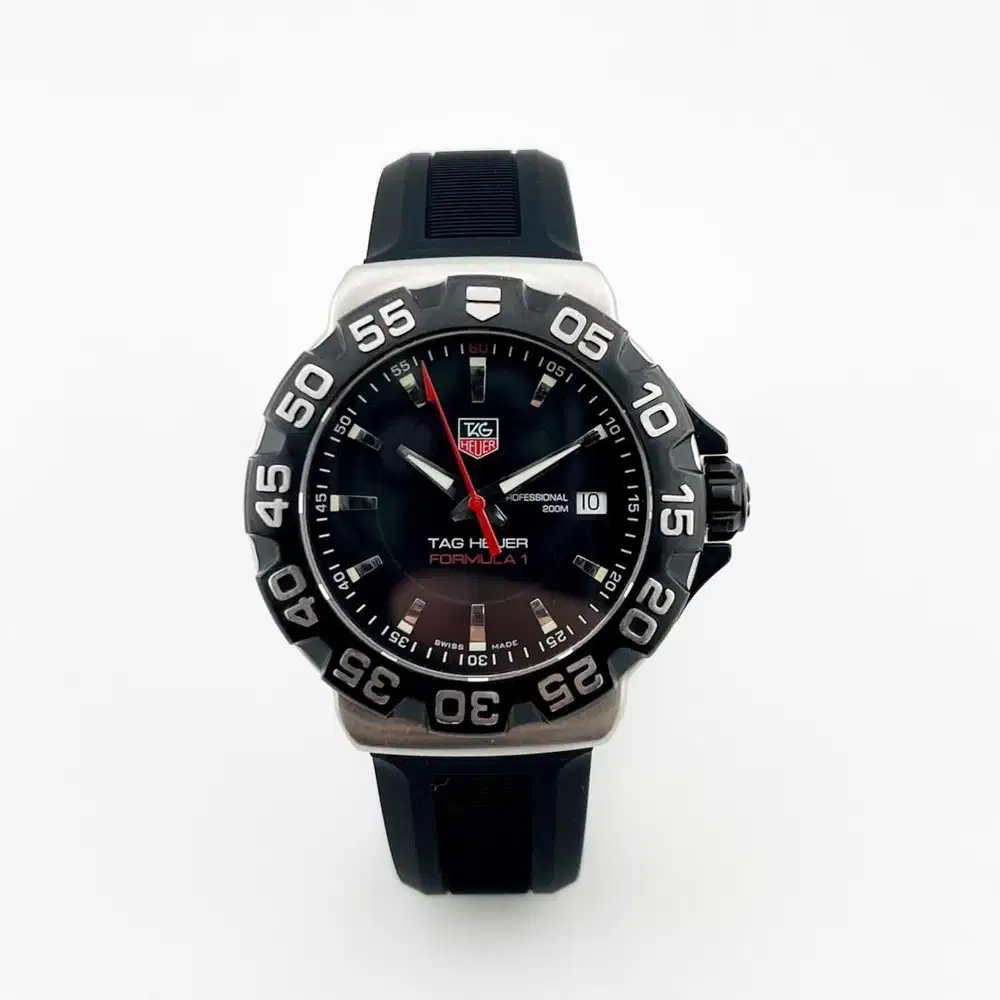 TAG Heuer Formula 1 Professional 200 meter Black Dial WAH1110