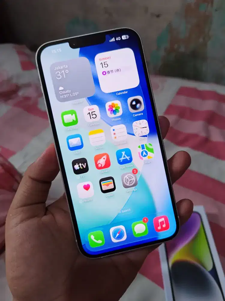 Iphone 14 Plus 128GB PUTIH INTER