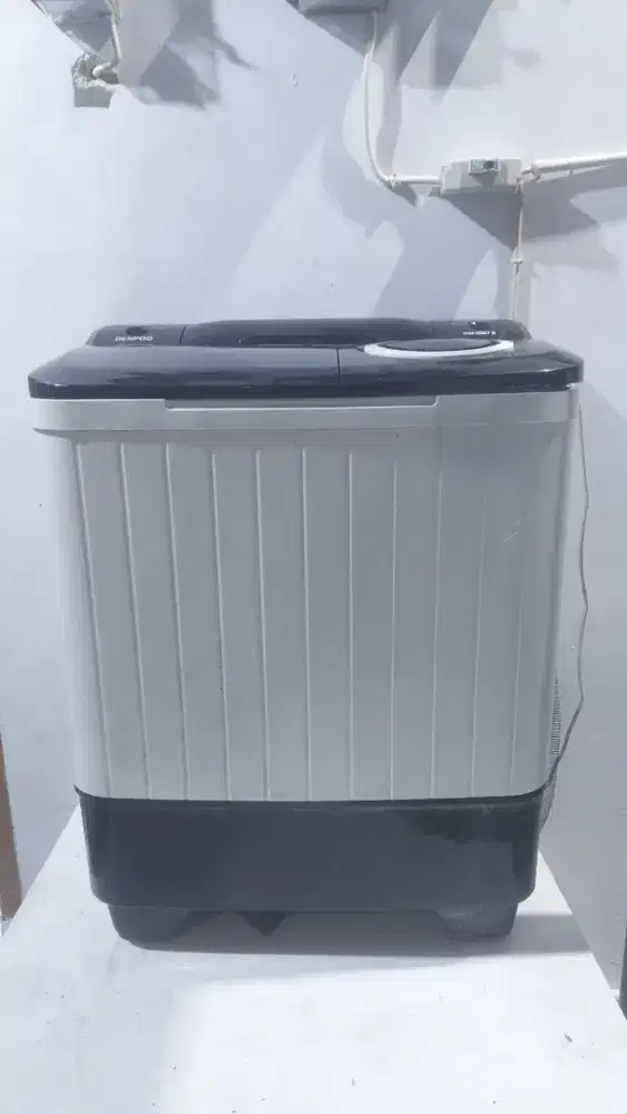 Mesin cuci denpoo 8 kg 2 tabung jual BUTUH nego sampe jadi