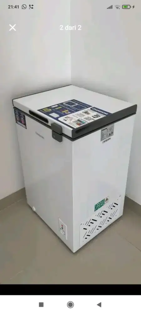 Freezer masih mulus dan garansi SMP Mei 2026