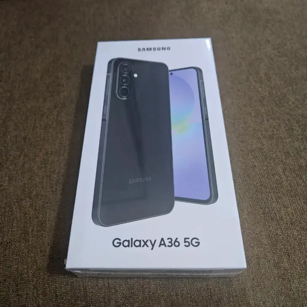 Samsung Galaxy A36 5G 8/256GB Black Baru Garansi Resmi SEIN