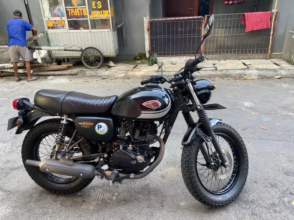 DIJUAL CEPAT KAWASAKI W175 TAHUN 2019