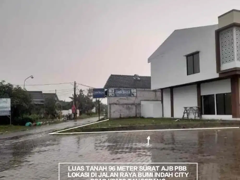 JUAL TANAH MURAH DI KAWASAN KOMERSIAL DAN HUNIAN DI BUMI INDAH PASAR KEMIS TANGERANG