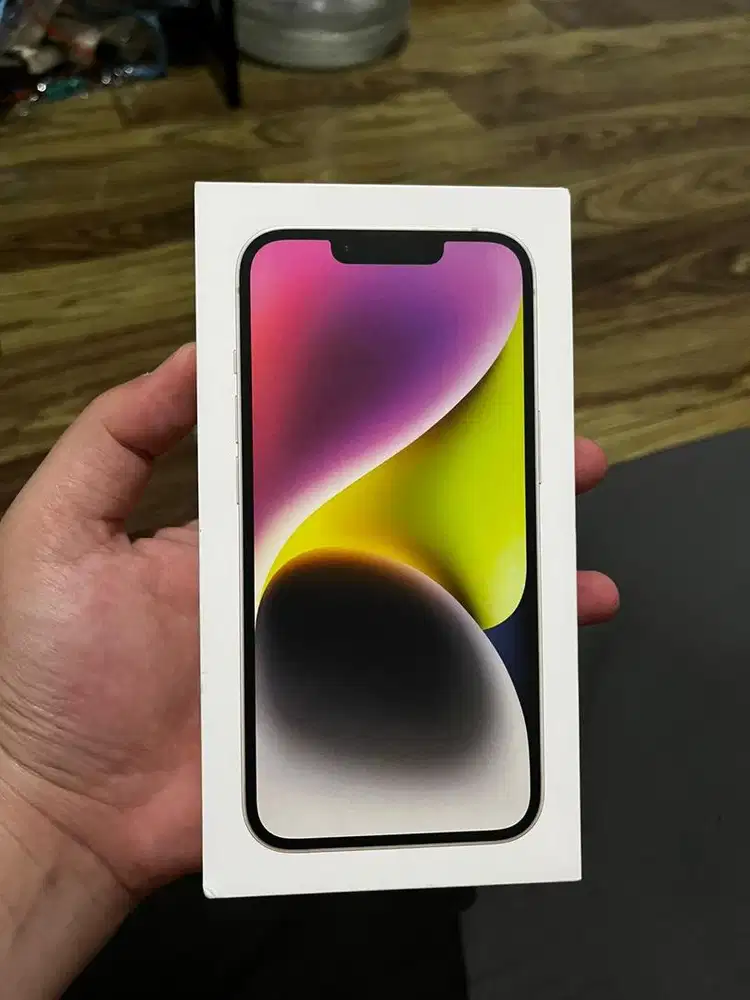 iPhone 14 128gb Starlight Garansi Resmi