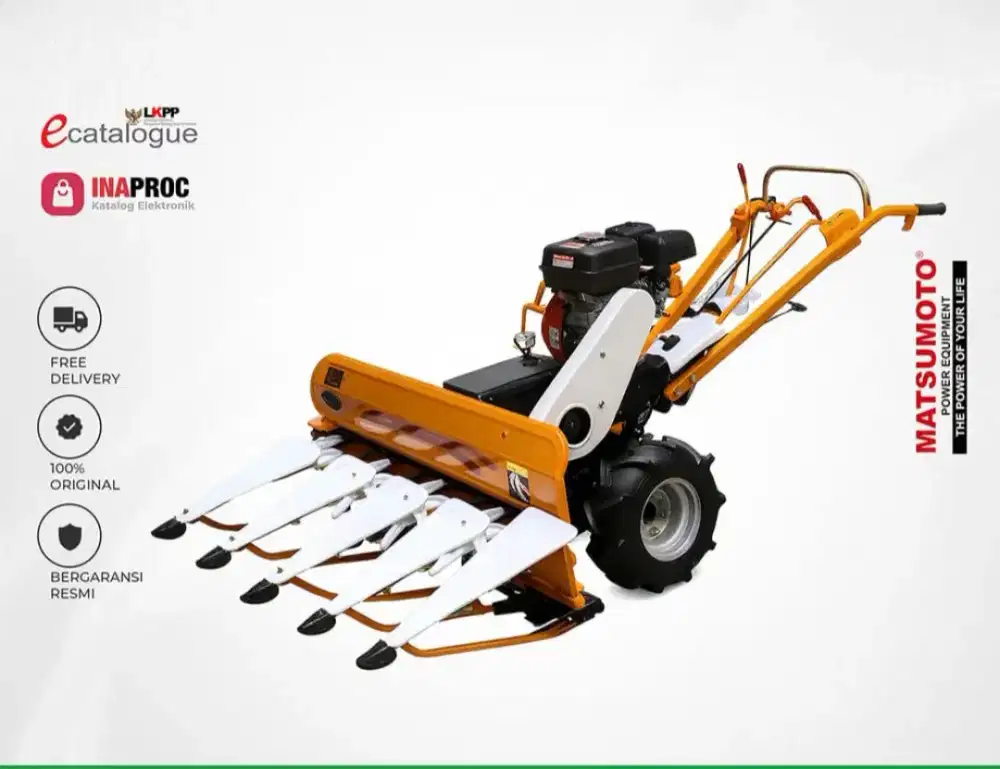 Mesin Panen Padi Paddy Reaper Matsumoto MTM 4-120 PR