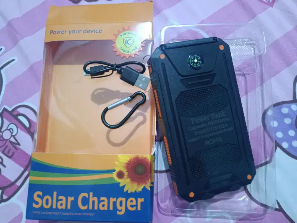solar charger 5000mah ROHS