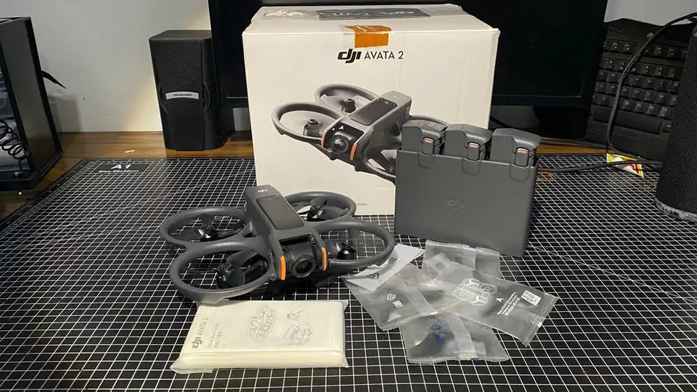 Avata 2 + Baterai 3 Chager Hub dan Kotak6850