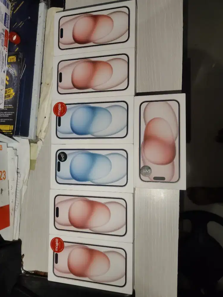 IPHONE 15 128 NEW SEGEL RESMI INDONESIA